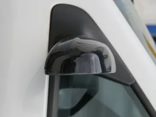 VW Golf 4 Bora manueller Spiegel vorne links Außenspiegel schwarz - Bild 2