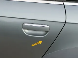 Audi A6 4F C6 Avant Tür Rahmen + Türblatt hinten links grau grau LY7E - Allroad - Bild 3