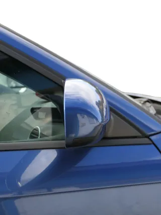 A3 8P elektrischer Spiegel vorne rechts silber blau LZ5C Außenspiegel - Bild 1
