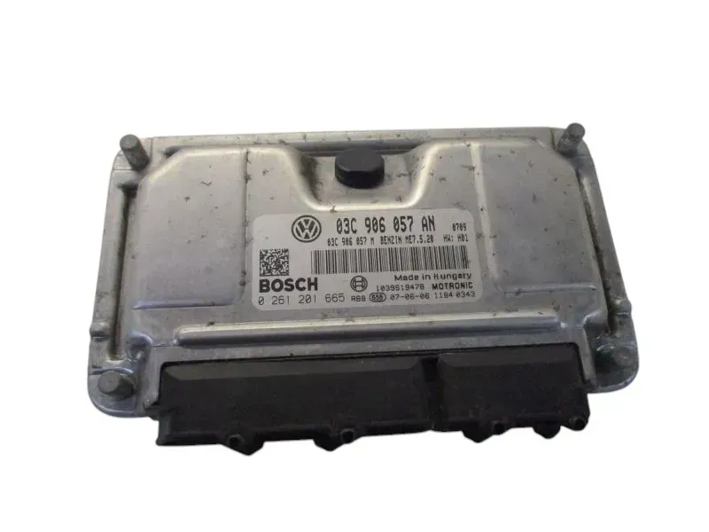 Skdoa Fabia 5J Roomst Steuergerät 03C906057AN 1,6 16V BTS Motor Motorsteuergerät - Bild 1