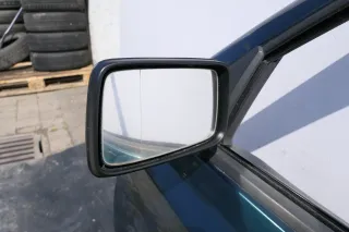 VW Golf 3 Vento elektrischer Spiegel Außenspiegel links mit Glas schwarz - Bild 2