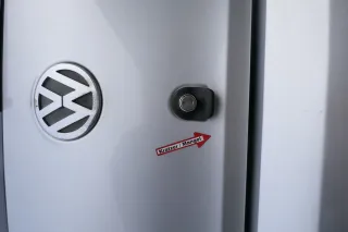 VW Fox 5Z Heckklappe Kofferraumklappe Klappe hinten + Scheibe silber LA7W - Bild 2