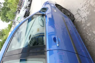 VW Polo 9N 9N3 Tür vorne rechts Beifahrertür 4/5-Türer blau LA5M ohneAnba - Bild 6