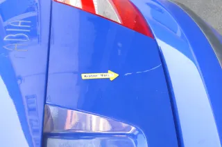 Skoda Fabia 6Y6 Schrägheck Heckklappe Kofferraumklappe hinten blau LF5K - Bild 6