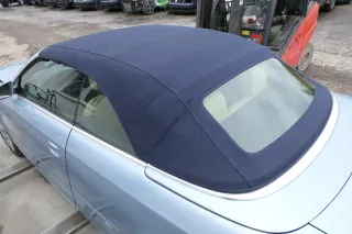 A4 8H Cabrio Dach Scheibe Verdeck Gestell dunkelblau + Himmel - Bild 4