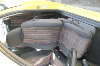 VW Fox Sitz Fahrersitz vorne links OHNEAirbag höhenverstellbar  v - Bild 3
