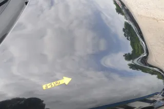 VW Lupo Motorhaube Klappe Frontklappe Haube vorne schwarz L041 uni - Bild 2