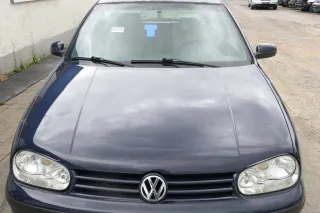 VW Golf 4 Motorhaube Haube Klappe vorne blau LA5G - Bild 1