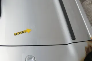 VW Polo 6N 6N2 Tür vorne links Fahrertür 2/3-Türer silber LB7Z - Bild 3