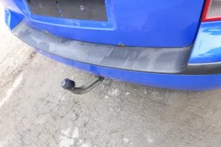 VW Golf 4 Kombi Avant Stoßstange hinten Heckstoßstange Stoßfänger LW5Z blau - Bild 12