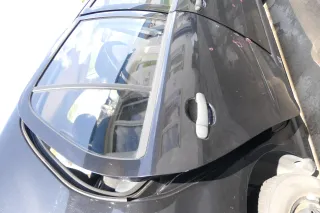 Skoda Fabia 6Y Limousine Schrägheck Tür hinten rechts schwarz LF9R - Bild 2