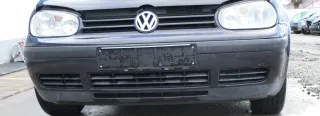 VW Golf 4 1J Stoßstange vorne Stoßfänger vorn schwarz LC9Z Frontstoßstange - Bild 1