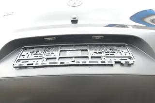 VW Fox 5Z Stoßstange hinten Stoßfänger schwarz matt u - Bild 6