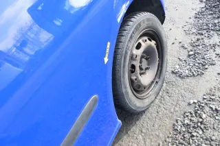 Seat Ibiza 6L Tür 4/5-Türer hinten links blau LS5G - ohne Anbauteile - Bild 5