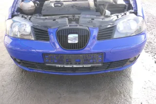 Seat Ibiza 6L Stoßstange Frontstoßstange vorne blau LS5G bis caAnfang2006 - Bild 2