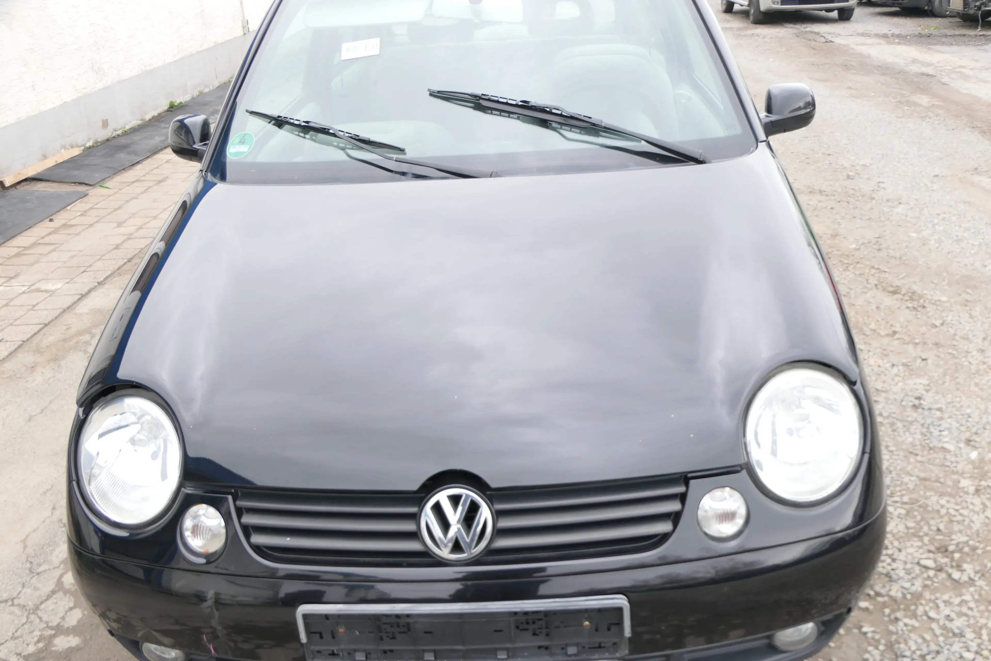 VW Lupo Motorhaube Klappe Frontklappe Haube vorne schwarz L041 - Bild 1
