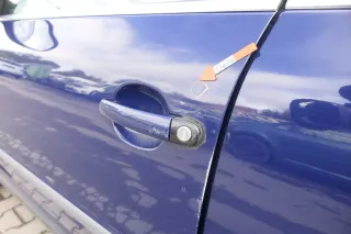 Passat 3B 3BG 3B6 Kombi + Limo Tür vorne links Fahrertür blau LA5E ohneAnbaut - Bild 9