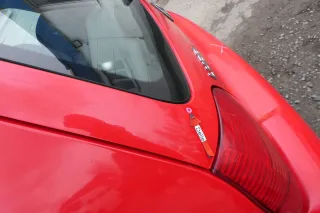 VW Lupo 6X Heckklappe Klappe Kofferraumklappe Scheibe rot LP3G - Bild 6