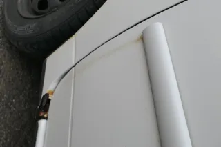VW Lupo Seat Arosa Tür vorne links Fahrertür weiß LB9A (mechanischer FH) - Bild 7
