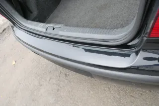 VW Polo 9N 9N3 Stoßstange hinten Heckstoßstange Stoßfänger schwarz L041 - Bild 8