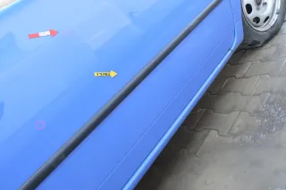 VW Lupo Seat Arosa Tür vorne rechts Beifahrertür blau LR5A (mechanischerFenst - Bild 5