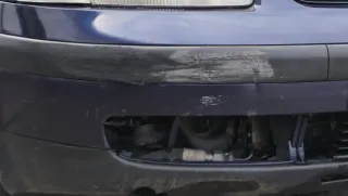 VW Passat 3B Stoßstange vorne Frontstoßstange Stoßfänger blau LB5N - Bild 5