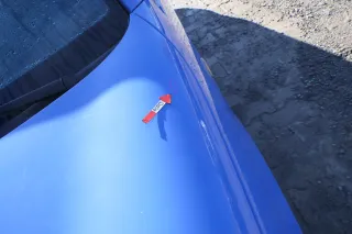 VW Lupo Motorhaube KLappe vorne blau LR5A - Bild 10