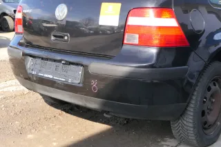 VW Golf 4 Limousine Stoßstange hinten Heckstoßstange Stoßfänger schwarz LC9Z - Bild 4