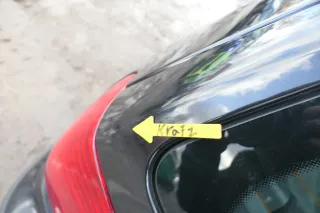 Polo 6N2 Heckklappe Klappe hinten Kofferraumklappe schwarz LC9Z Scheibe - Bild 4