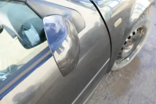 VW Bora Golf 4 elektrischer Spiegel Außenspiegel rechts mit Glas schwarz LC9Z KM - Bild 4