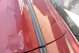VW Golf 4 Tür vorne rechts Beifahrertür 2/3-Türer braun rot LC3K ohnAnbauteile - Bild 12