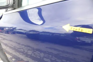 VW Passat 3B 3BG 3B6 Kombi + Limo Tür vorne links Fahrertür blau LB5N ohneAnbaut - Bild 4