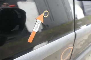 VW Passat 3B 3BG 3B6 Kombi Avant Tür hinten rechts mit Scheibe schwarz L041 - Bild 6