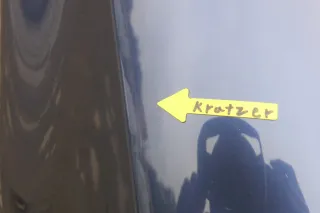 Audi A6 4B Kotflügel vorne links blau LZ5T (bis ca.Mitte 2001passend) - ROST - Bild 7
