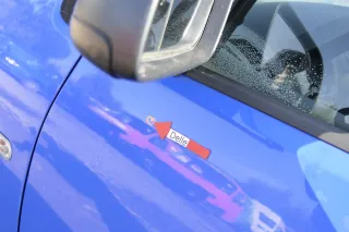 VW Polo 9N 9N3 Tür vorne links Fahrertür 2/3-Türer blau LA5F ohneAnbautei - Bild 5