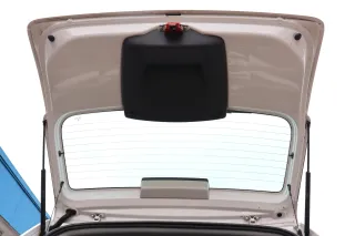 VW Fox 5Z Heckklappe Kofferraumklappe Klappe hinten + Scheibe weiß LB9A ohneAnba - Bild 4