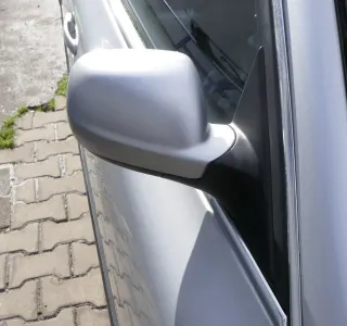 VW Passat 3B 3BG elektrischer Spiegel Außenspiegel rechts Glas grau silber LA7W - Bild 1