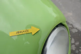 VW Lupo Motorhaube KLappe vorne grün LR6A - Bild 2