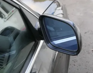 Audi A6 4B Spiegel Außenspiegel rechts elektrisch schwarz LZ9W - Bild 1