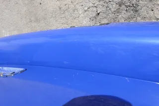 VW Lupo Stoßstange hinten Heckstoßstange Stoßfänger blau LW5Z - Bild 6