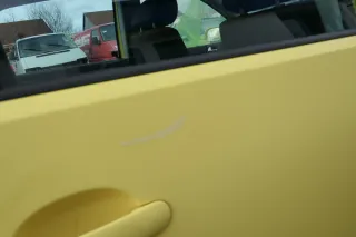 VW Polo 9N 9N3 Tür hinten rechts 4/5-Türer gelb LD1B - ohne Anbauteile - Bild 5
