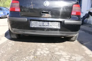 VW Golf 4 Limousine Stoßstange hinten Heckstoßstange Stoßfänger schwarz L041 - Bild 1