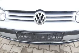 VW Golf 4 1J Stoßstange vorne Stoßfänger vorn silber grsau LA7W Frontstoßstange - Bild 6