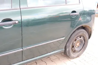Skoda Fabia 6Y Limousine Schrägheck Tür hinten links grün LF8C - Bild 4