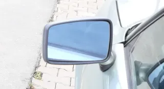 Audi 80 elektrischer elektrisch Spiegel Außenspiegel links mit Glas grün LY6N - Bild 3