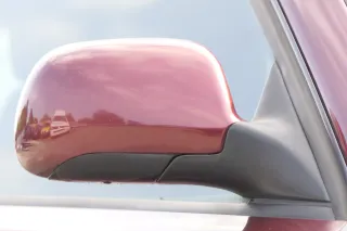 Audi A4 B5 Spiegel Außenspiegel rechts elektrisch rot braun LZ3L - Bild 3