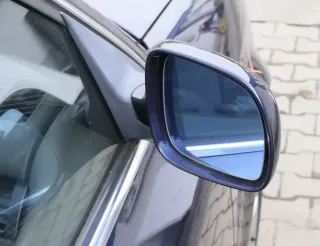 Audi A6 4B Spiegel Außenspiegel rechts elektrisch blau LZ5T - Bild 1
