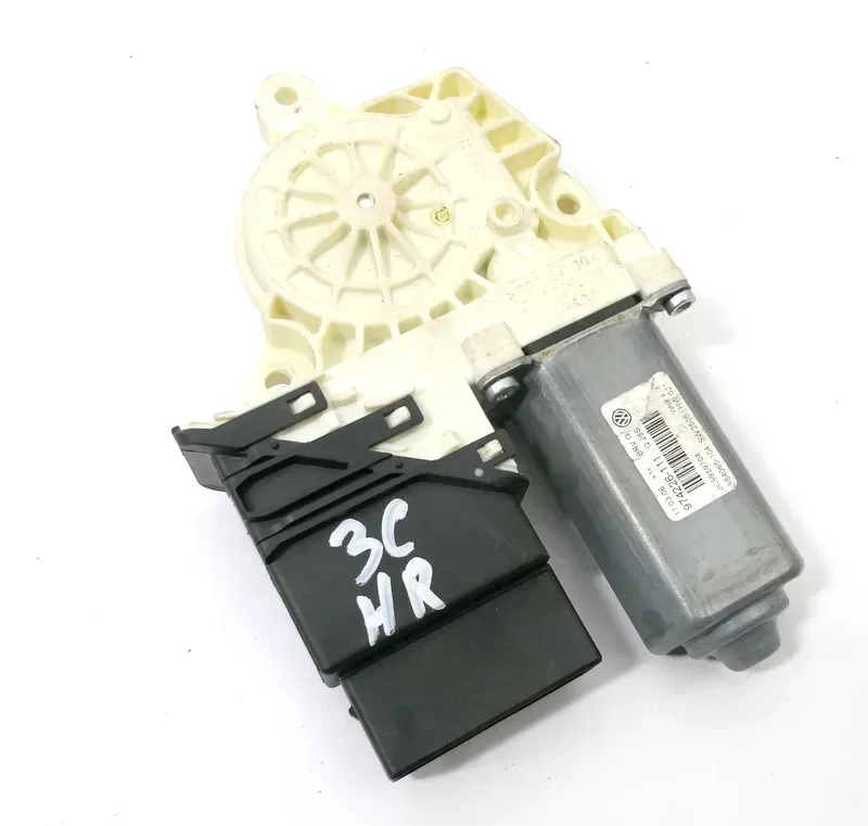 VW Passat 3C elektrischer Fensterheber Motor hinten rechts 3C9959704 - Bild 1