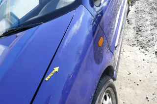 VW Polo 6N 6N1 Kotflügel vorne links blau LD5D chagallblau - Bild 3