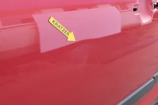 VW Sharan 7M Ford Galaxy Tür links vorne Fahrertür rot LD3W ab2000 Facelift - Bild 2